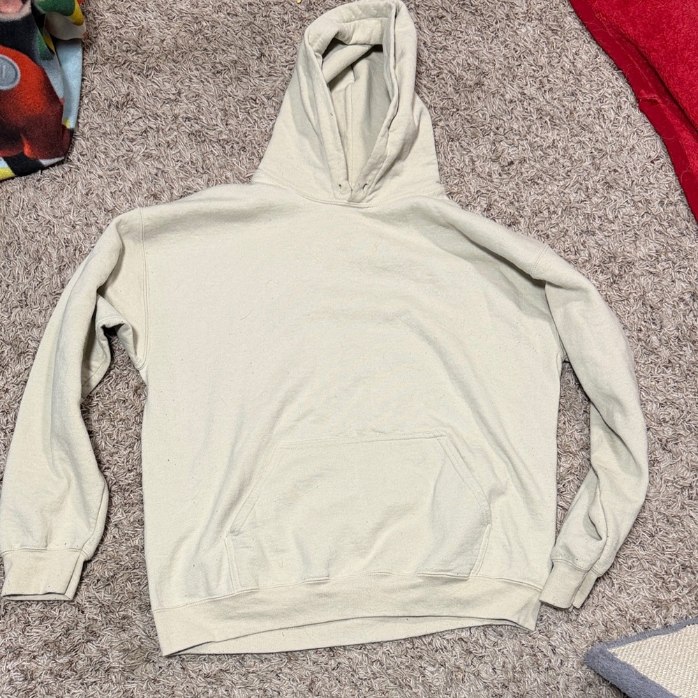 Men's Cream Hoodie